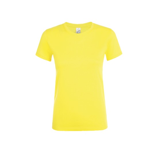 Футболка жіноча SOL'S Regent women, колір лимонний - 01825302