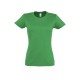 Футболка жіноча SOL'S Imperial women, колір яскраво-зелений - 11502272