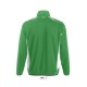 Куртка спортивна SOL'S Bernabeu Sweat, колір насичений зелений - 90600276