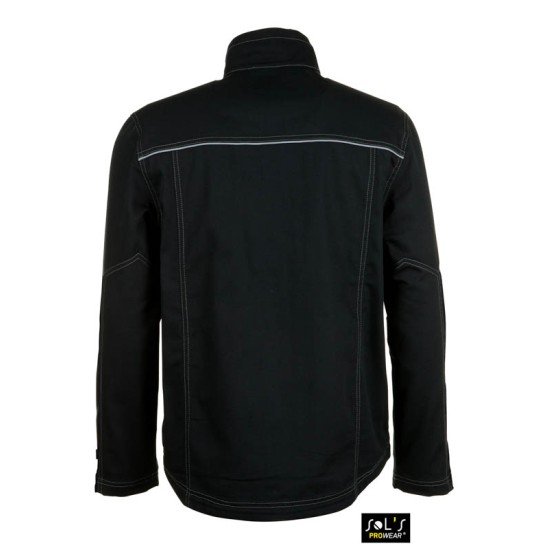 Куртка робоча SOL'S Force Pro, колір чорний - 01566312