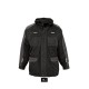 Куртка робоча SOL'S Fusion Pro, колір темно-вугільний/чорний - 80502991
