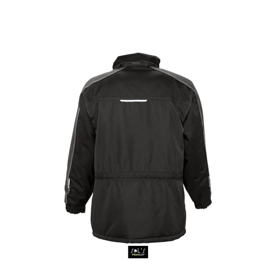 Куртка робоча SOL'S Fusion Pro, колір темно-вугільний/чорний - 80502991
