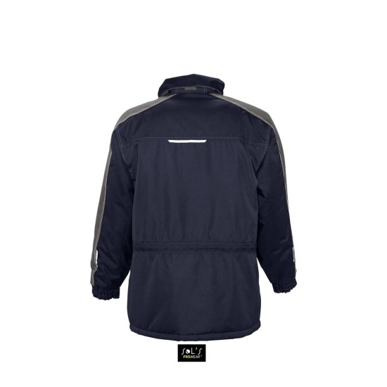Куртка робоча SOL'S Fusion Pro, колір темно-синій/темно-вугільний - 80502992