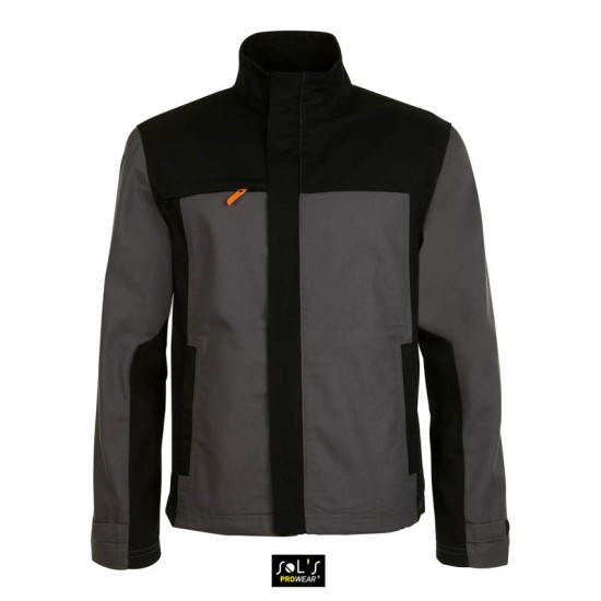 Куртка робоча SOL'S Impact Pro, колір темно-сірий/чорний - 01565797