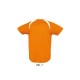Футболка спортивна SOL'S Match, колір помаранчевий - 11422400