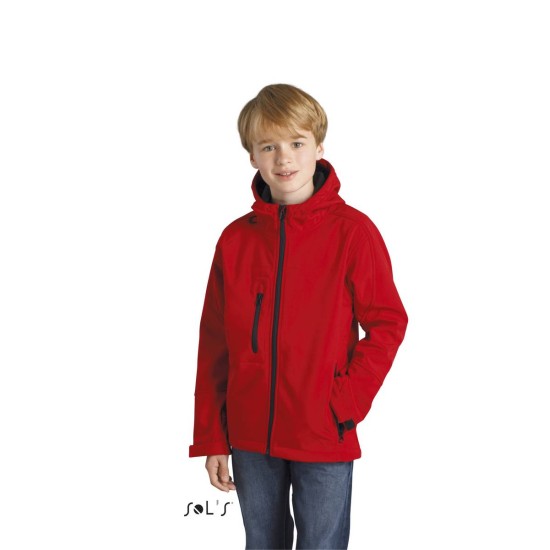 Куртка софтшелл дитяча SOL'S Replay kids, колір перцево-червоний - 46603162