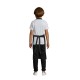Фартух дитячий SOL'S Gala kids, 64 см, колір чорний - 00599312TUN