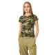 Футболка жіноча SOL'S Camo, колір камуфляж зелений - 01187986