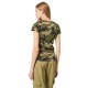 Футболка жіноча SOL'S Camo, колір камуфляж зелений - 01187986