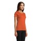 Футболка жіноча SOL'S Regent fit women, колір теракотовий/чорний - 02758407