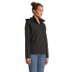 Куртка софтшел жіноча SOL'S Race Hooded, колір чорний - 04448312