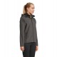 Куртка софтшел жіноча SOL'S Race Hooded, колір вугільно-сірий - 04448370