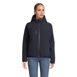 Куртка софтшел жіноча SOL'S Falcon Padded, колір темно-синій - 04450232