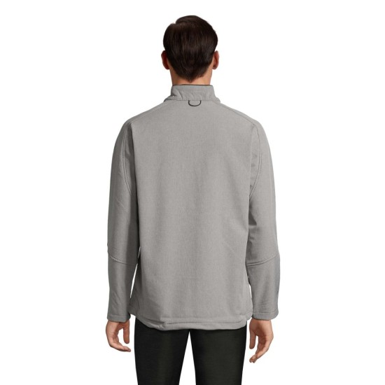 Куртка софтшелл SOL'S Relax, колір сірий меланж - 46600350