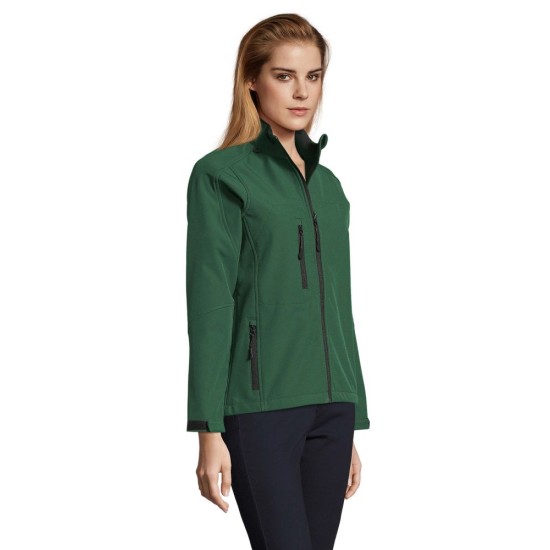 Куртка софтшелл жіноча SOL'S Roxy, колір темно-зелений - 46800264