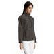 Куртка софтшелл жіноча SOL'S Roxy, колір вугільно-сірий - 46800370