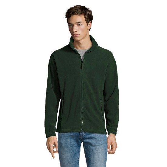Куртка флісова чоловіча SOL'S North, колір лісова зелень - 55000263