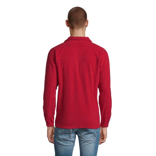 Куртка флісова SOL'S Ness, колір червоний - 56000145
