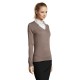 Пуловер жіночий SOL'S Galaxy women, колір середньо-сірий - 90010340