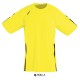 Футболка спортивна дитяча SOL'S Wembley kids SSL, колір лимонний/чорний - 90202944