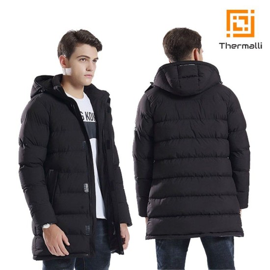 Куртка з підігрівом Thermalli Tarvisio, колір чорний - 10881001