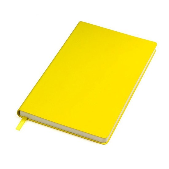 Блокнот в лінію A5 FUNKY м'яка обкладинка жовтий/сірий - TM21209/03/30