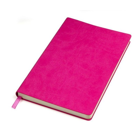Блокнот в лінію A5 FUNKY м'яка обкладинка, колір рожевий/фіолетовий - TM21209/10/11