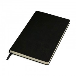 Блокнот в лінію A5 Thinkme Funky, м'яка обкладинка, колір чорний/сірий - TM21209/35/30