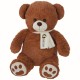 Плюшевий ведмедик, колір коричневий - HE054-16