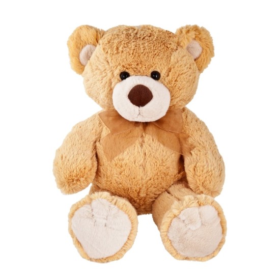 Плюшевий ведмедик, колір світло-коричневий - HE268-18