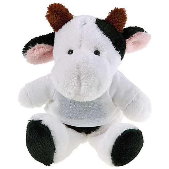 Плюшева корова, колір чорно-білий - HE286-88