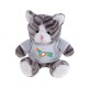 Іграшка плюшевий кіт Мерлін, колір сірий - HE295-19
