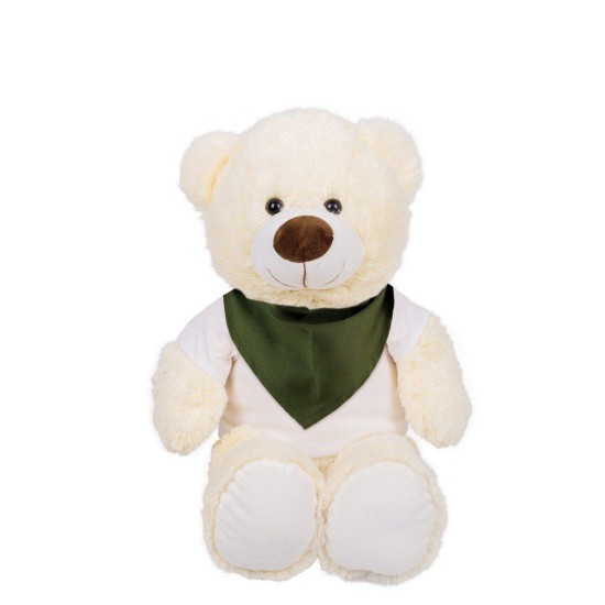 Берні, плюшевий ведмедик, колір білий - HE332-02