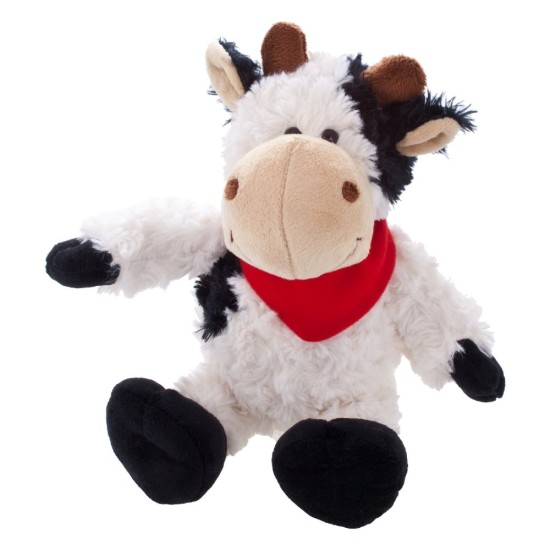 Плюшева корова, колір чорно-білий - HE668-88