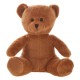 Брелок плюшевий ведмедик коричневий - HE680-16