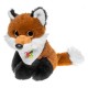 Іграшка лисичка коричневий - HE743-16