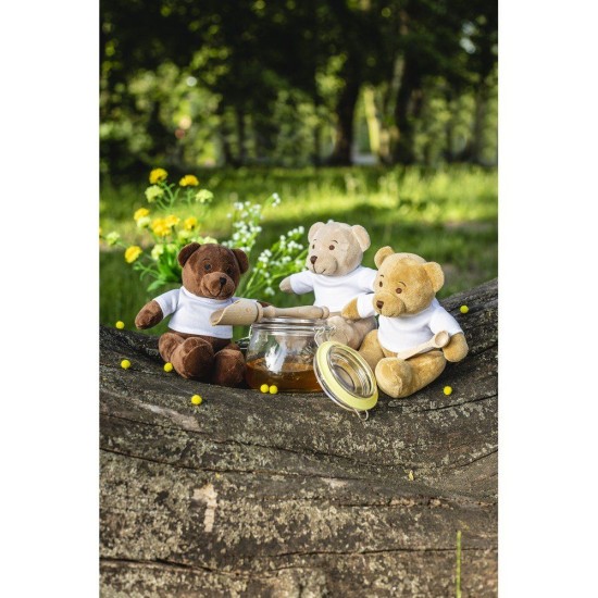 Siddy Honey, плюшевий ведмедик, колір світло-коричневий - HE764-18