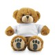 Іграшка плюшевий ведмедик Деніс, колір коричневий - HE783-16
