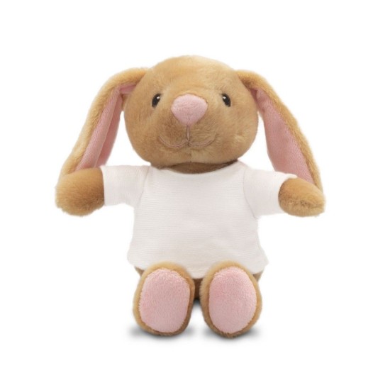 Іграшка плюшевий кролик Джампі, колір світло-коричневий - HE791-18