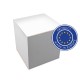 Картонна коробка для подарункової кулі V0901, колір білий - V0010-02