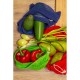 Мішок для фруктів і овочів великого розміру бавовняний Kelly, колір червоний - V0055-05