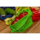 Мішок для фруктів і овочів великого розміру бавовняний Kelly, колір червоний - V0055-05