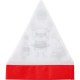 Набір для розмалювання, новорічна шапочка, кольорові олівці, колір червоний/білий - V0066-05