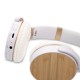 Навушники складні бездротові Hollie, колір білий - V0190-02
