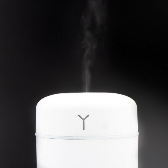 Зволожувач повітря Davian з різноколірним підсвічуванням, колір білий - V0194-02