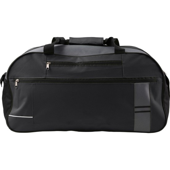 Спортивна дорожня сумка, колір чорний - V0427-03