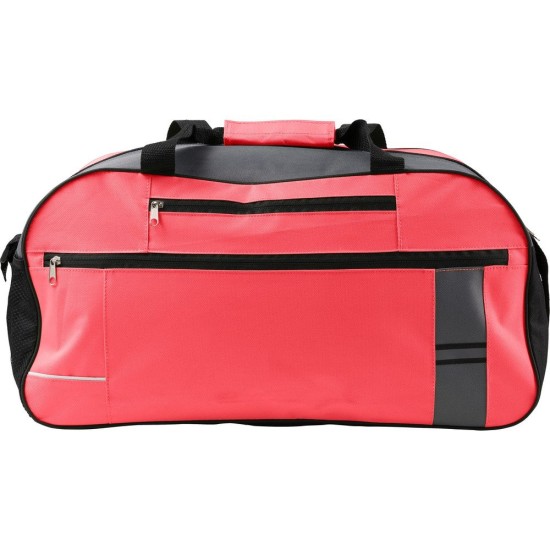 Спортивна дорожня сумка, колір червоний - V0427-05