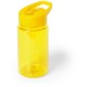 Пляшка для води Voyager, тританова, з трубочкою, 440 мл, колір жовтий - V0464-08