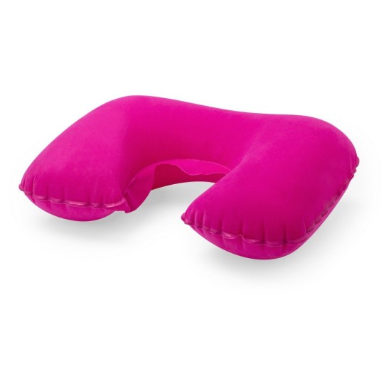 Надувна подушка подорожі, колір рожевий - V0544-21