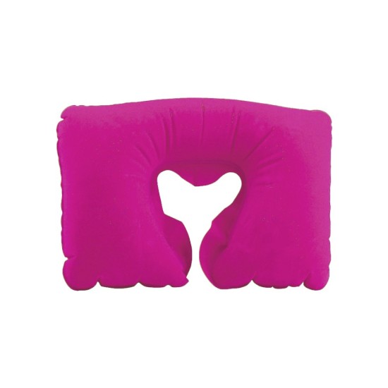 Надувна подушка подорожі, колір рожевий - V0544-21